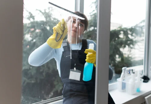 Nettoyage de vitres intérieures et extérieures à Serverette